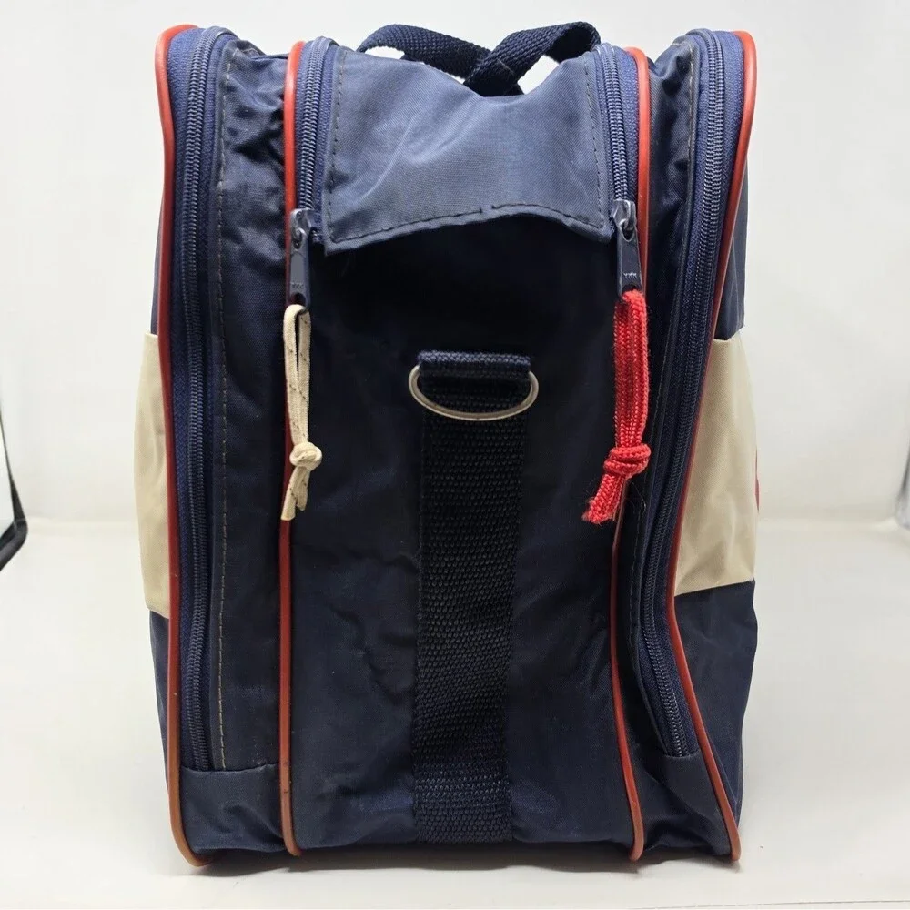 Rare Adidas Duffel Bag Gym Travel Sports Trefoil Carry On Track And Field Vtg